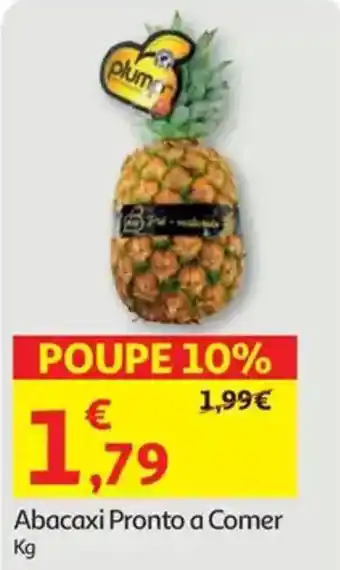 Auchan Abacaxi Pronto a Comer promoção