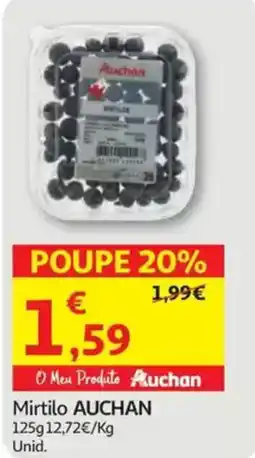 Auchan Mirtilo auchan promoção