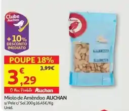 Auchan Miolo de Amêndoa Auchan promoção