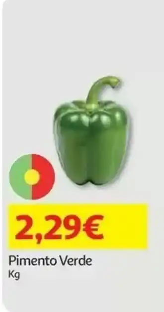 Auchan Pimento Verde promoção