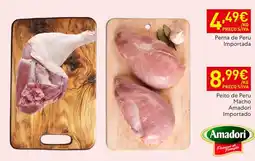 Recheio Perna de Peru Importada Amadori promoção