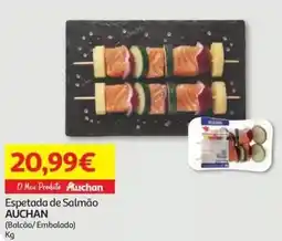 Auchan espetada de salmão auchan promoção