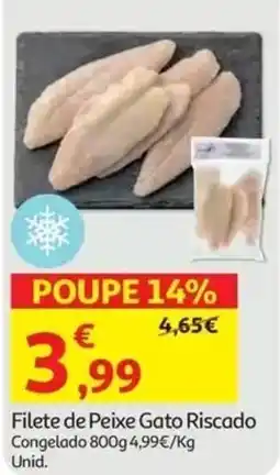 Auchan Filete de Peixe Gato Riscado promoção