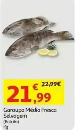 Auchan Garoupa Média Fresca Selvagem promoção