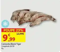 Auchan Camarão Black Tiger promoção