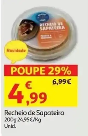 Auchan Recheio de Sapateira promoção