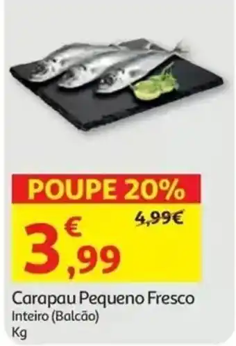 Auchan Carapau Pequeno Fresco Inteiro promoção