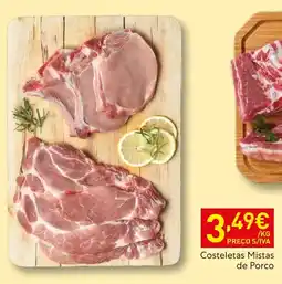 Recheio Costeletas Mistas de Porco promoção