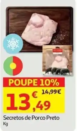 Auchan Secretos de Porco Preto promoção