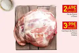 Recheio Pá de Porco c/Osso promoção