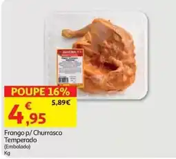 Auchan Frango p/ Churrasco Temperado promoção