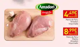Recheio Perna de Peru Amadori Importada promoção