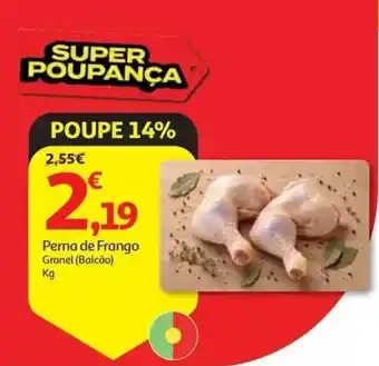 Auchan Perna de frango promoção