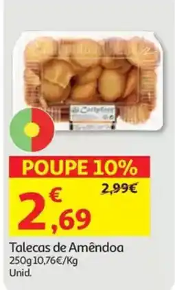 Auchan Talecas de Amêndoa promoção