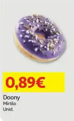 Auchan Doony Mirtilo promoção