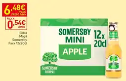 Recheio Somersby mini apple promoção