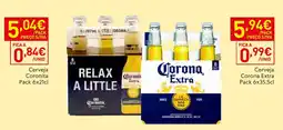 Recheio Cerveja Coronita promoção
