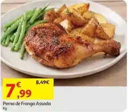 Auchan Perna de frango assada promoção
