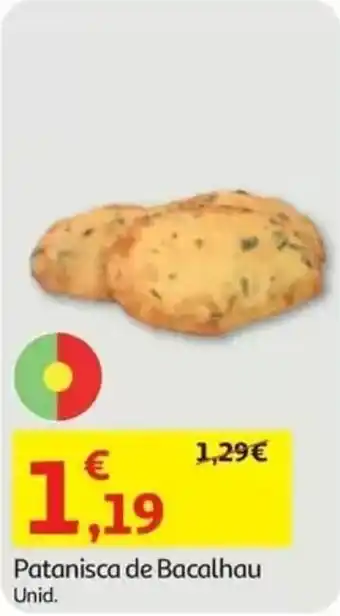 Auchan Patanisca de Bacalhau promoção