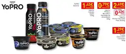 Recheio Yopro logurte Mirtilo/ Baunilha/ Manteiga de Amendoim promoção