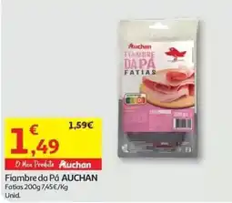 Auchan Fiambre da Pá Auchan promoção