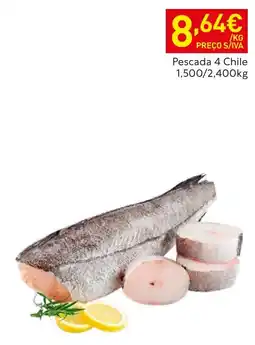 Recheio Pescada 4 Chile promoção