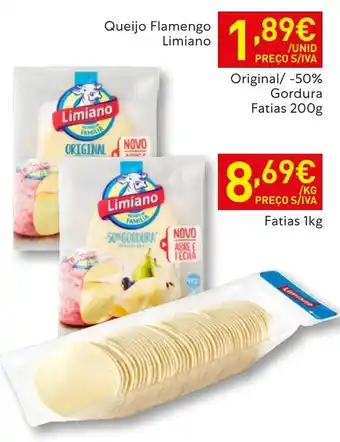 Recheio Queijo Flamengo Limiano promoção