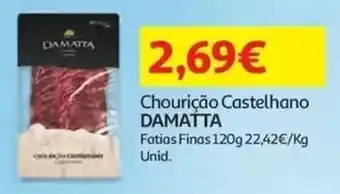 Auchan Chourição Castelhano damatta promoção