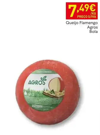 Recheio Queijo Flamengo Agros Bola promoção