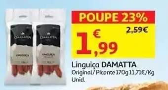 Auchan Linguiça damatta promoção