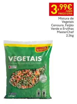 Recheio Vegetais masterchef promoção