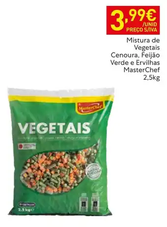 Recheio Vegetais masterchef promoção