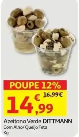 Auchan Azeitona Verde Dittmann promoção