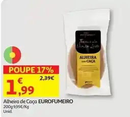 Auchan Alheira de Caça Eurofumeiro promoção