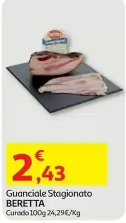 Auchan Guanciale Stagionato beretta promoção