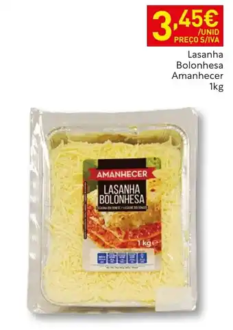 Recheio Lasanha bolonhesa amanhecer promoção