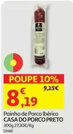 Auchan Painho de Porco Ibérico casa do porco preto promoção