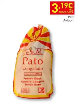 Recheio Pato Avibom promoção