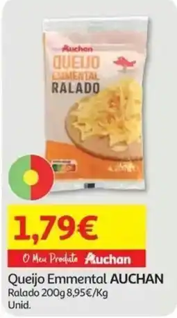 Auchan Queijo Emmental Auchan promoção