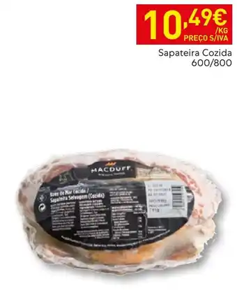 Recheio Sapateira cozida macduff promoção