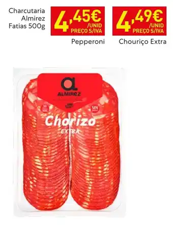 Recheio Chouriço extra promoção