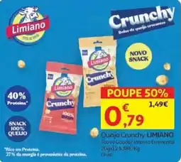 Auchan Queijo crunchy limiano promoção