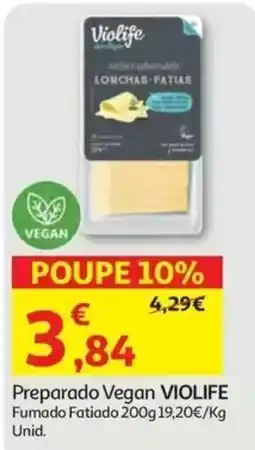 Auchan Preparado Vegan VIOLIFE promoção