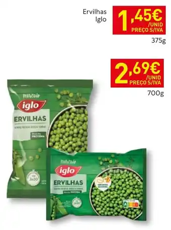 Recheio Ervilhas iglo promoção