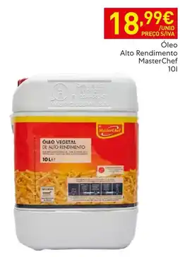 Recheio Óleo vegetal masterchef de alto rendimento promoção