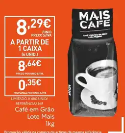 Recheio Café em Grão Lote Mais promoção