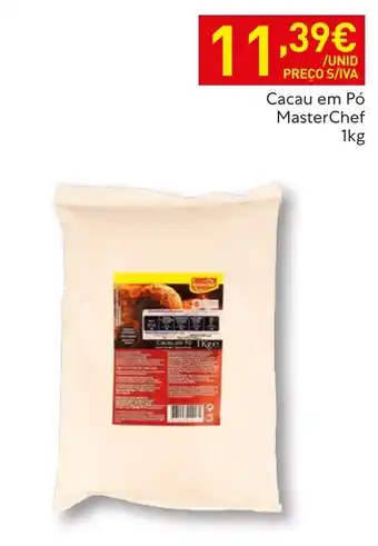 Recheio Cacau em pó masterchef promoção