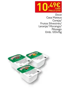 Recheio Doce Casa Mateus promoção