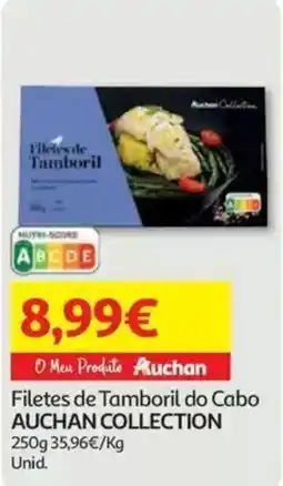 Auchan filetes de tamboril do cabo auchan collection promoção