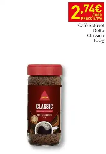 Recheio Café Solúvel Delta Clássico promoção